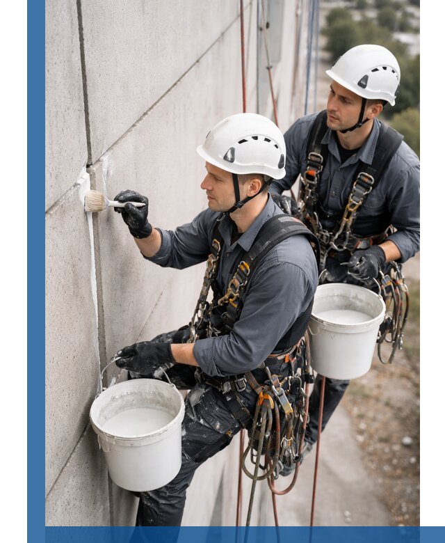 Противогрибковая обработка швов в Москве для фасадов и кровель