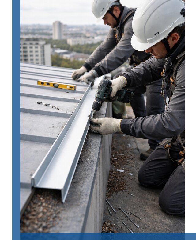 Монтаж капельника на кровле в Москве с гарантией качества