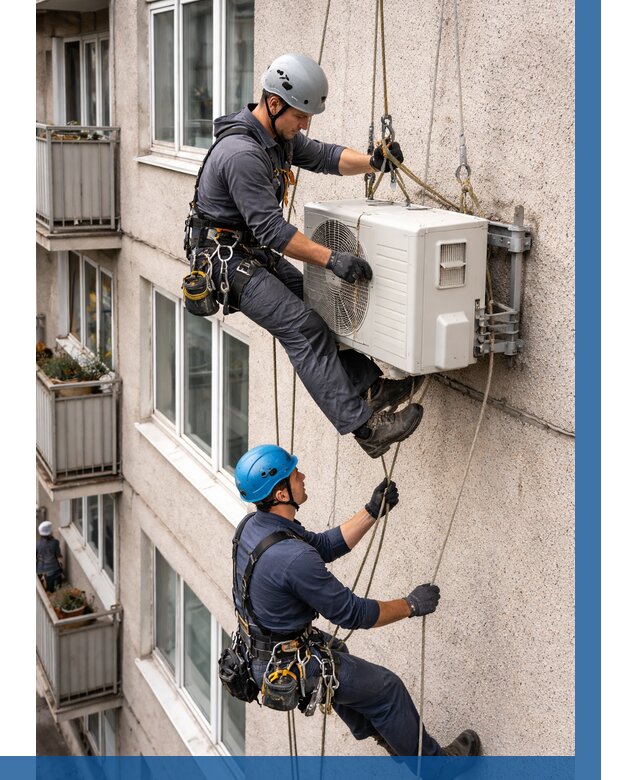 Перенос внешнего блока кондиционера в Москве от 9182 р.| ВЫСОТНИКМск