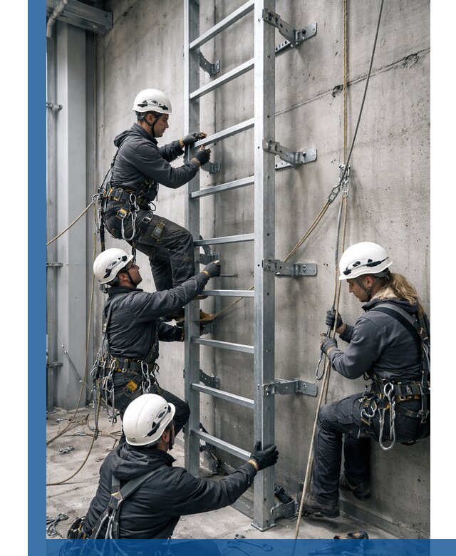 Монтаж металлических лестниц в Москве под ключ со гарантией