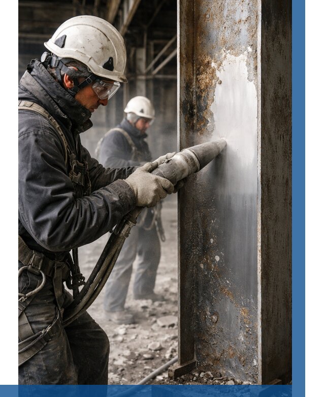 Удаление старой краски с металла в Москве от 459 р. | ВЫСОТНИКМск