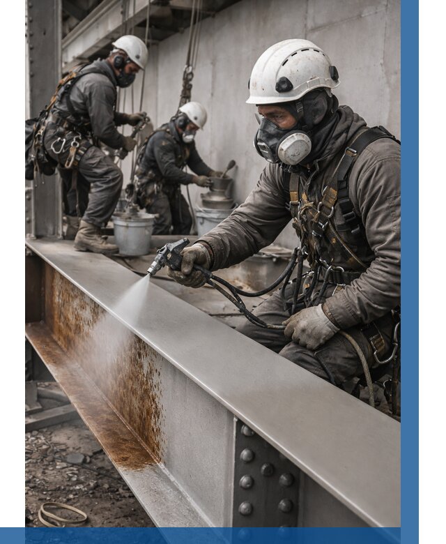 Антикоррозионная покраска металла в Москве от 714 р. | ВЫСОТНИКМск