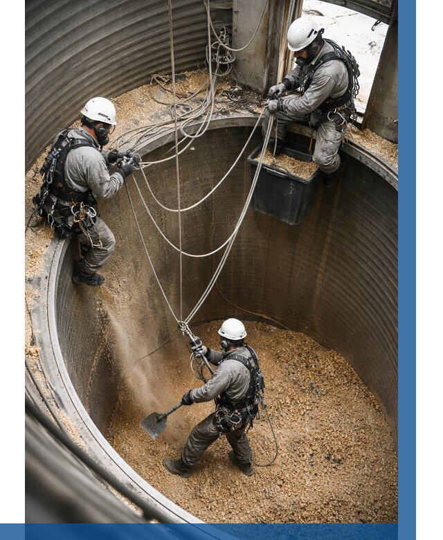 Чистка зерновых бункеров в Москве от 12242 р. | ВЫСОТНИКМск