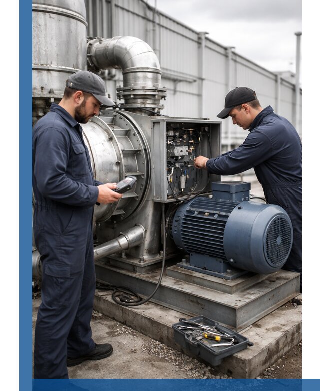 Техническое обслуживание промышленного оборудования в Москве