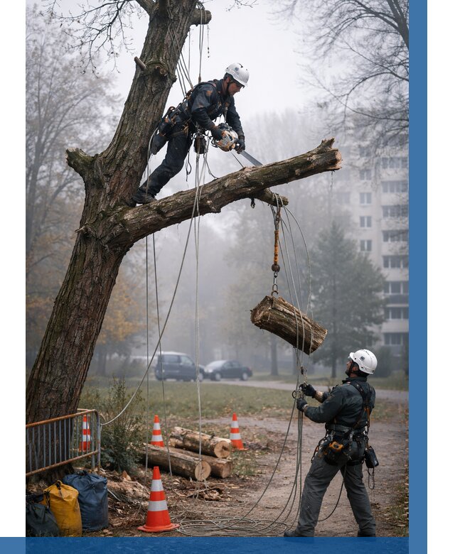 Удаление аварийных деревьев в Москве от 15303 р. | ВЫСОТНИКМск
