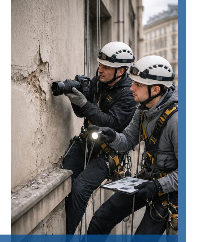 Фотофиксация дефектов фасада в Москве от 4591 р. | ВЫСОТНИКМск