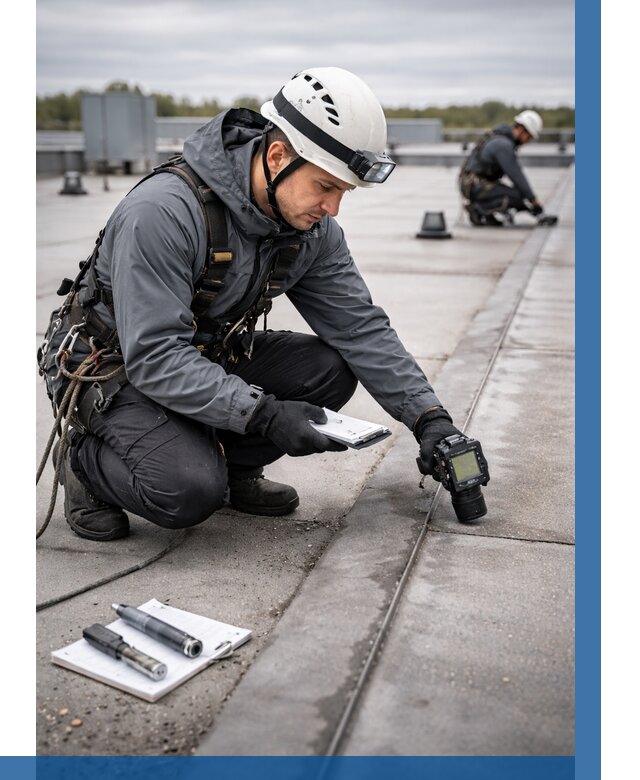 Обследование кровли на протечки в Москве от 4591 р. | ВЫСОТНИКМск