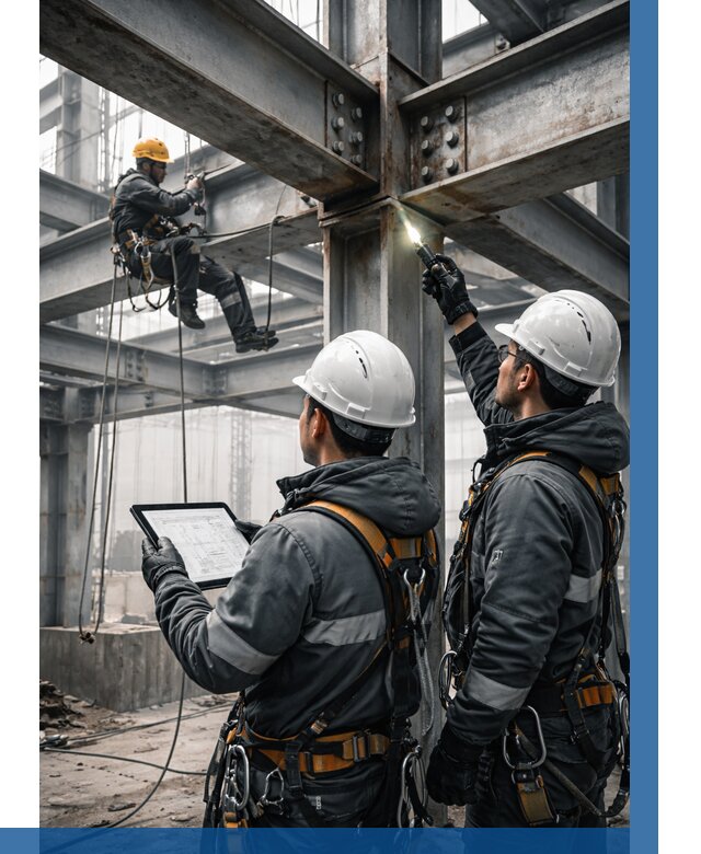 Обследование металлоконструкций в Москве от 5611 р. | ВЫСОТНИКМск