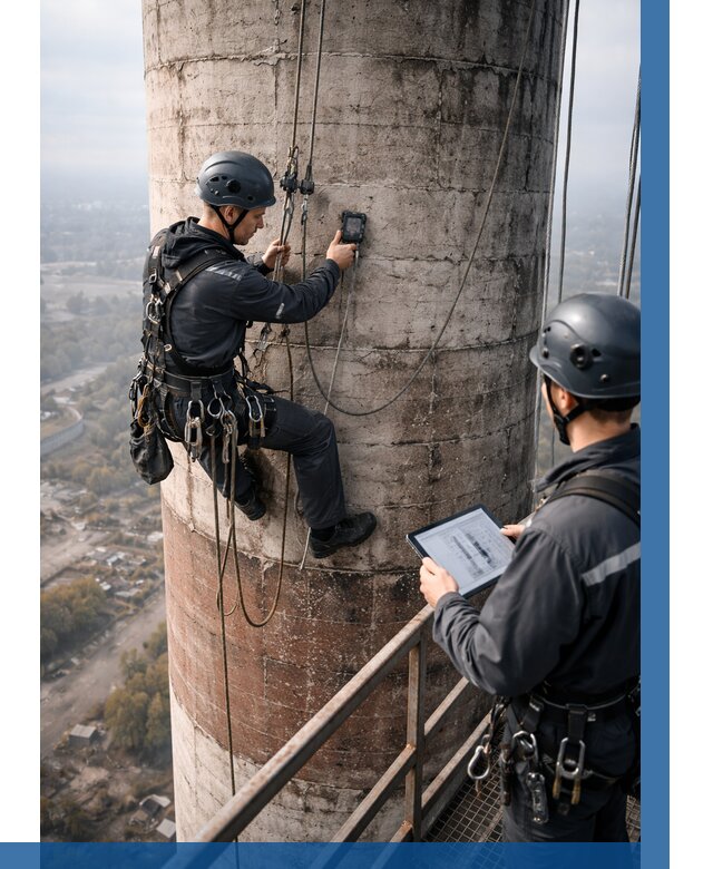 Обследование дымовой трубы в Москве от 8162 р. | ВЫСОТНИКМск